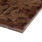 Dark Autumn Damask Snijplank (Hoek)