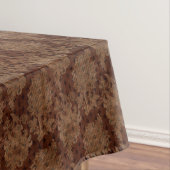 Dark Autumn Damask Tafelkleed (Voorbeeld)