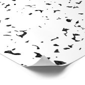 Dark Awakening Silhouette Black & White Poster (Hoek)