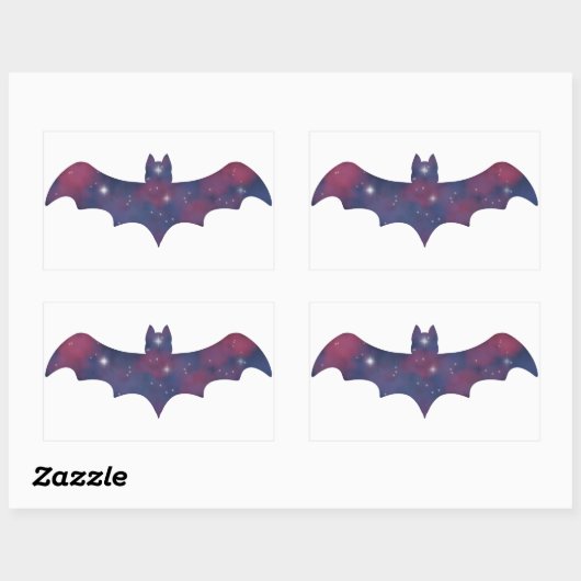 Dark Bat Starscape Sticker (Vel)
