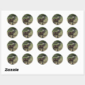 Dark Bay volbloed Stickers (Vel)