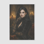 Dark Beauty  Tissuepapier (Voorkant)