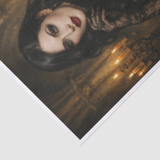 Dark Beauty  Tissuepapier (Detail)