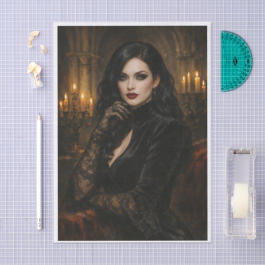 Dark Beauty  Tissuepapier (Craft)