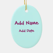 Dark Biker Girl Keramisch Ornament (Achterkant)