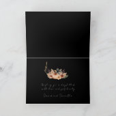 Dark Black Moody Herfst Herfst Denken aan je Kaart (Binnen)