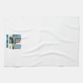 Dark Blauwgroen Alle Petten Beste moeder ooit Foto Theedoek (Horizontaal)