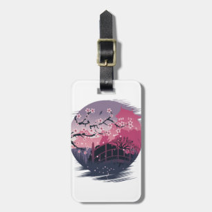 Dark Blossom Bagagelabel