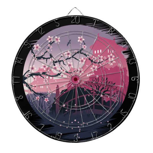 Dark Blossom Dartbord (Voorkant)