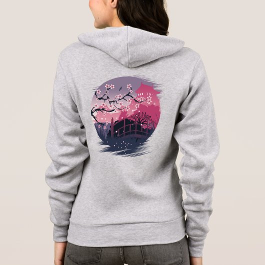 Dark Blossom Hoodie (Achterkant)