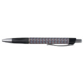 Dark Blue and Red Geometric Triangles Pattern Pen (Bodem)