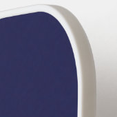 Dark Blue Blauwgroen Chevron Pickleball Paddle (Links Detail)