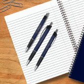 Dark Blue Gold Justice Columns Advokatenkantoor Pen