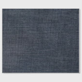 Dark Blue Jean Denim Cadeaupapier (Vlak)