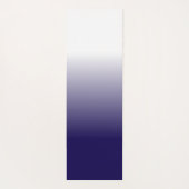 Dark Blue Purple Custom Logo Yogamat (Achterkant)