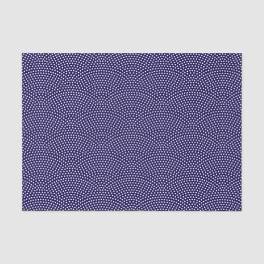 Dark Blue Same Komon (op grote schaal) Tissuepapier (Voorkant)