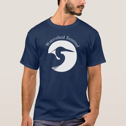 Dark blue unisex tee t-shirt (Voorkant)