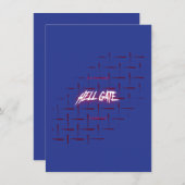 Dark Blue Wallpaper | Elegant Minimalist Design Bedankkaart (Voorkant / Achterkant)