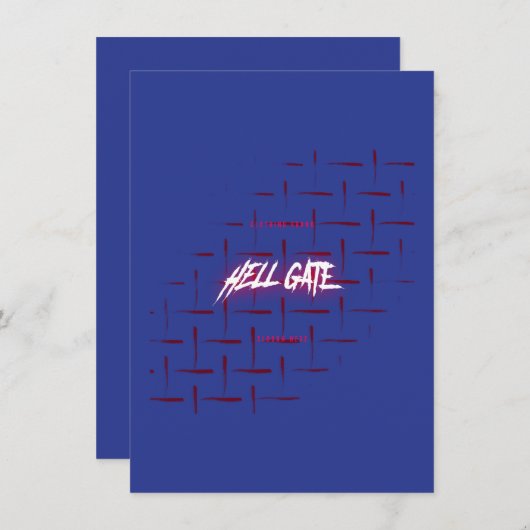 Dark Blue Wallpaper | Elegant Minimalist Design Bedankkaart (Voorkant / Achterkant)