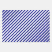 Dark Blue & White Coordinated Christmas Inpakpapier Vel (Voorkant 3)