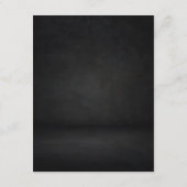 Dark Blush Pink Lily Arched Wedding Details Informatiekaartje (Achterkant)