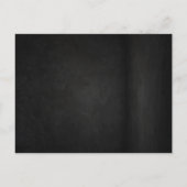 Dark Blush Pink Lily Botanical Wedding Uitnodiging Briefkaart (Achterkant)