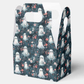 Dark Boho Ghost Pattern Favoriete Box Bedankdoosjes (Geopend)