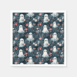 Dark Boho Ghost Pattern Servetten