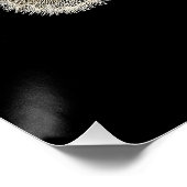 Dark Botanical Bloom Perfect Poster (Hoek)