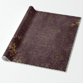 Dark Boudoir Cadeaupapier (Uitgerold)