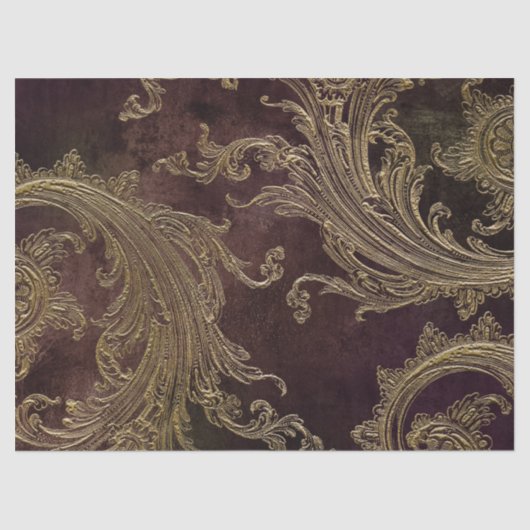 Dark Boudoir Tissuepapier (Voorkant)