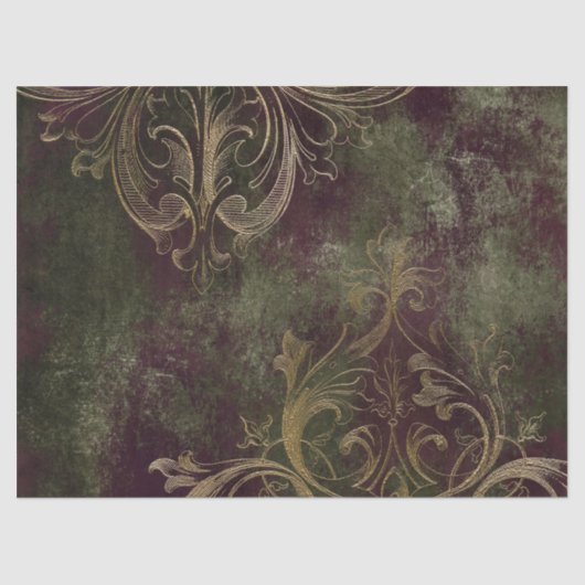 Dark Boudoir Tissuepapier (Voorkant)