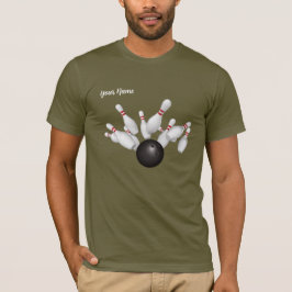 Dark Bowling Team Shirt met namen
