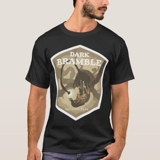 Dark Bramble National Park T-shirt (Voorkant)