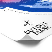 Dark Branden kostuummasker Poster (Hoek)