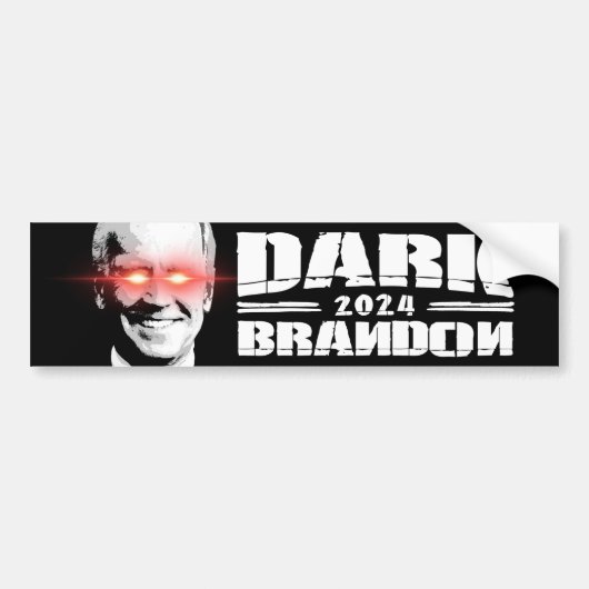 Dark Brandon 2024 Bumpersticker (Voorkant)