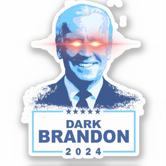 Dark Brandon 2024 Sticker (Voorkant)