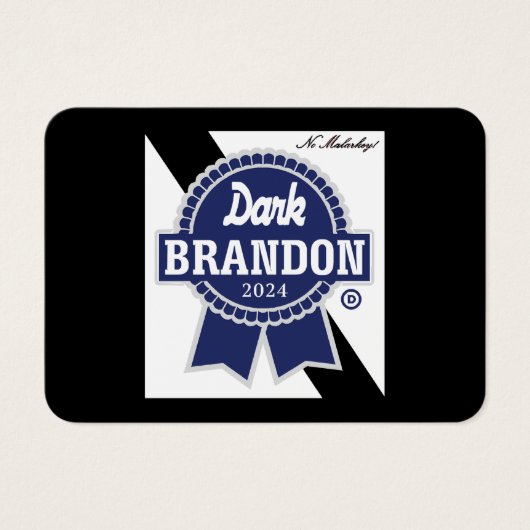 Dark Brandon 2024 Visitekaartje (Voorkant)