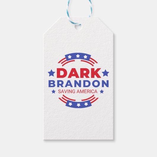 Dark Brandon Cadeaulabel (Voorkant)