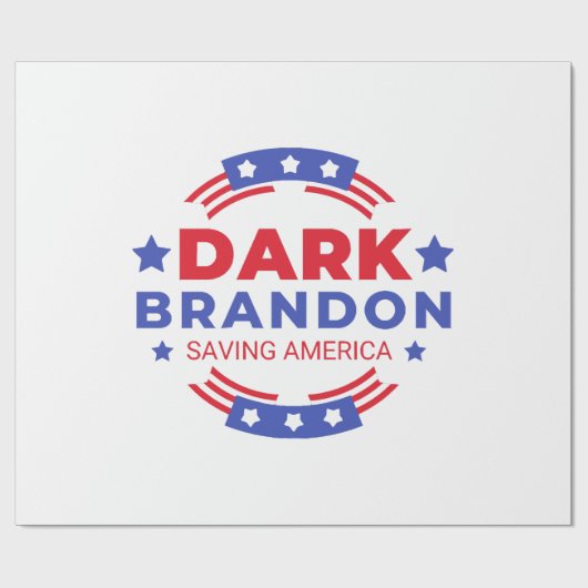 Dark Brandon Cadeaupapier (Vlak)