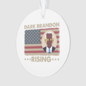 Dark Brandon Funny Joe Biden Meme Ornament (voorkant)