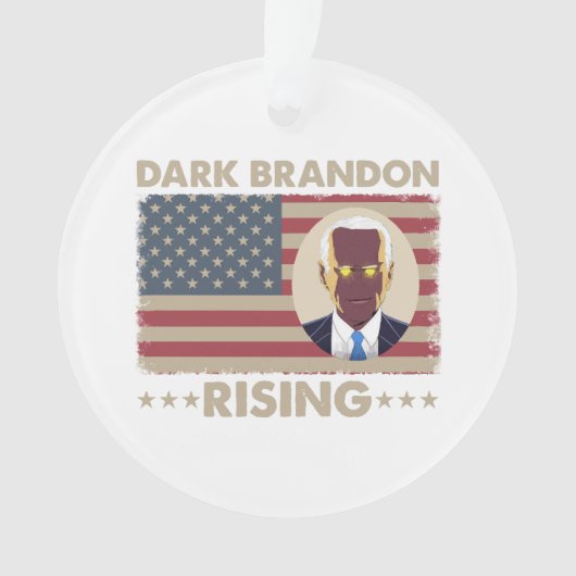 Dark Brandon Funny Joe Biden Meme Ornament (voorkant)
