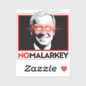 Dark Brandon: Geen Malarkey Sticker (Vel)