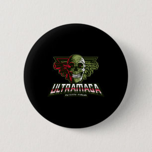 Dark Brandon Halloween Costume Scary Trump Biden F Ronde Button 5,7 Cm