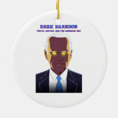 Dark Brandon Keramisch Ornament (Achterkant)
