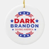 Dark Brandon Keramisch Ornament (Achterkant)