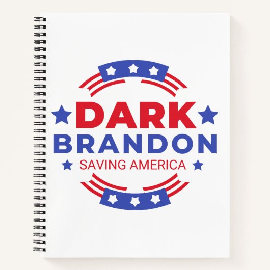 Dark Brandon Notitieboek (Voorkant)