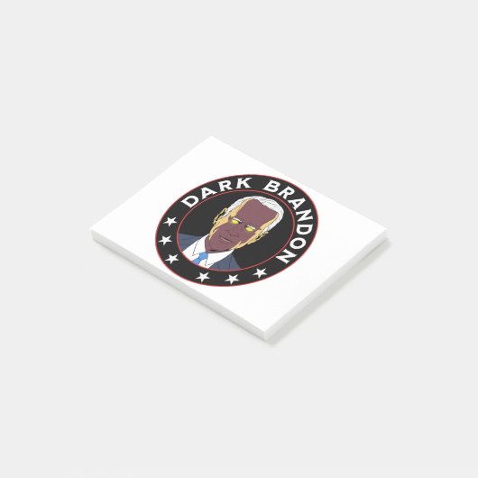 Dark Brandon Post-it® Notes (Schuin)