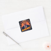 Dark Brandon Rising: geen Malarkey-Sticker meer Vierkante Sticker (Envelop)