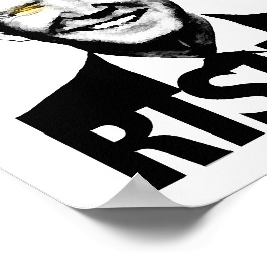 Dark Brandon Rising Poster (Hoek)